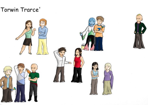 Torwin Trarce chibi pencil tablet