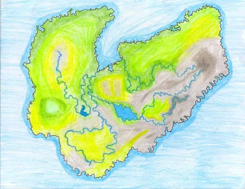 Vironevaeh relief map 800pix
