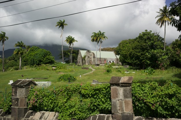 Old Anglican church on St. Kitts.