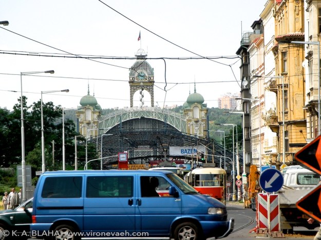 Prague, CZ (a place called nazdrazi holesovice, if my notes are to be trusted).