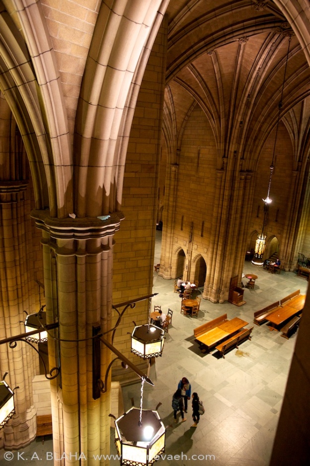 The main hall of the cathedral of learning.