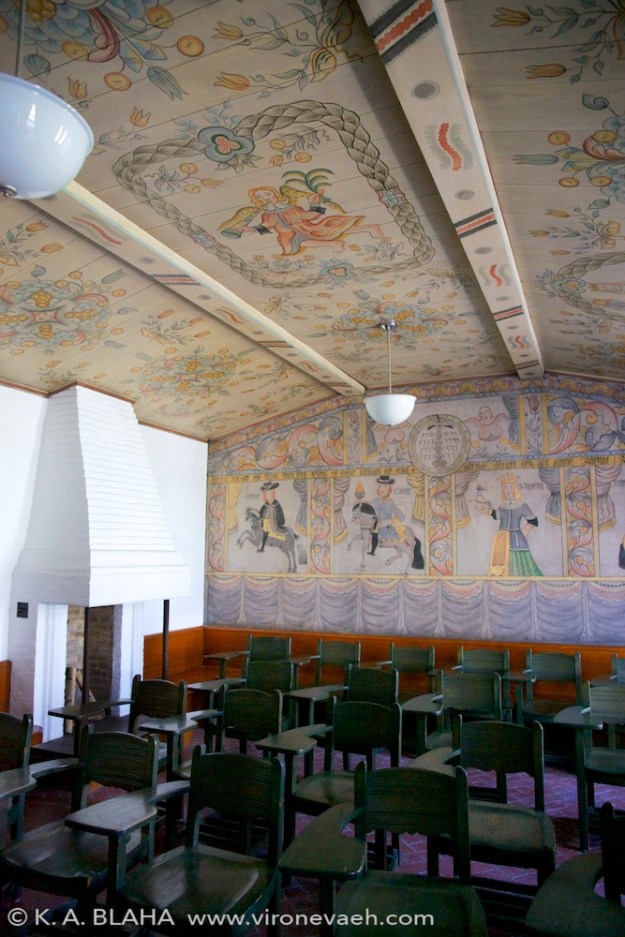 The Swedish room, dedicated in 1938.