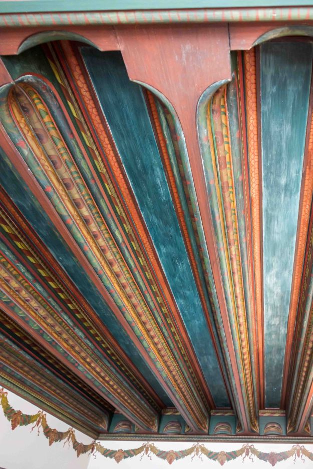 A detail from the Polish classroom, dedicated in 1940.