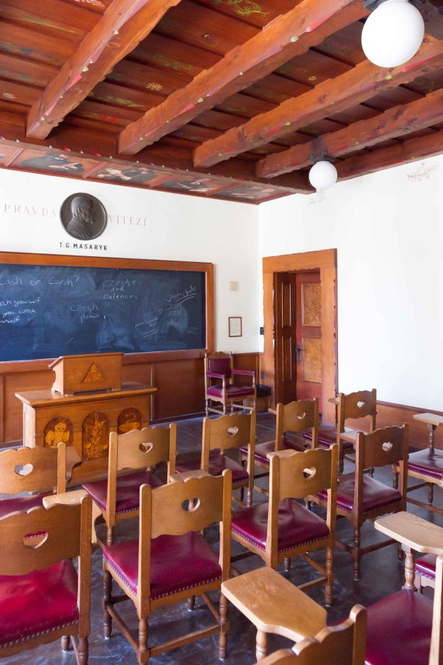 The Czechoslovak Classroom, dedicated in 1939.